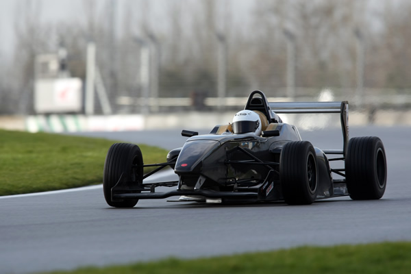 David Completes Successful Formula 4 test at Donington Park