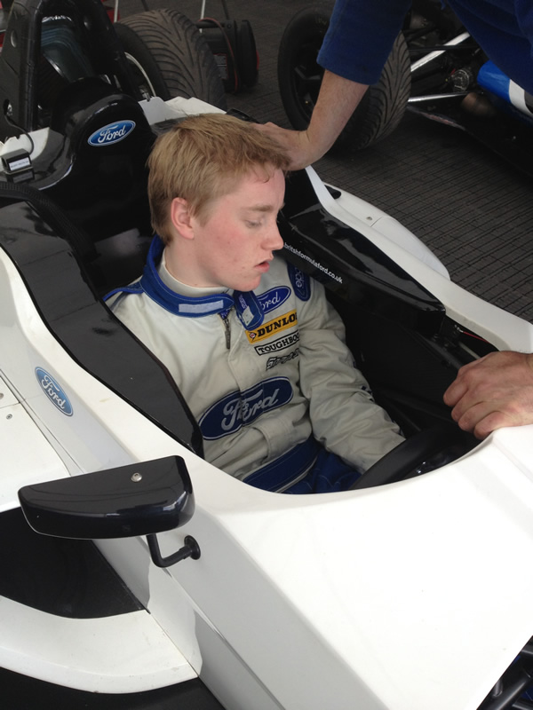Difficult Formula Ford Debut for David